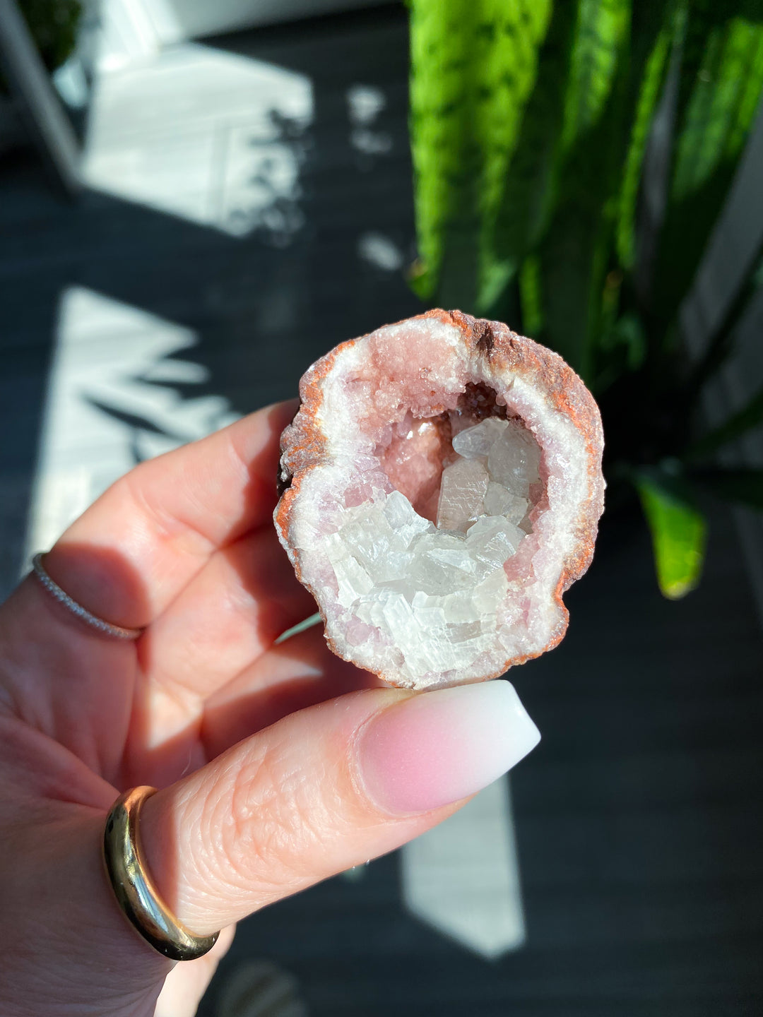 Small Pink Amethyst Geode #5