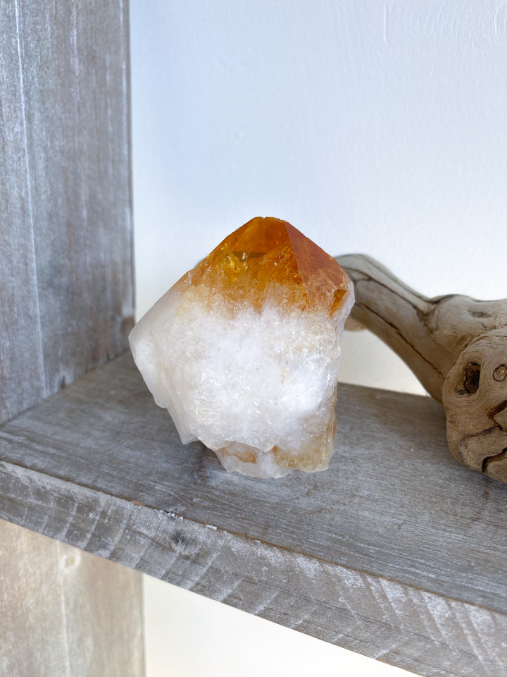 PROSPERITY: Citrine Point Top Polish Tower #2