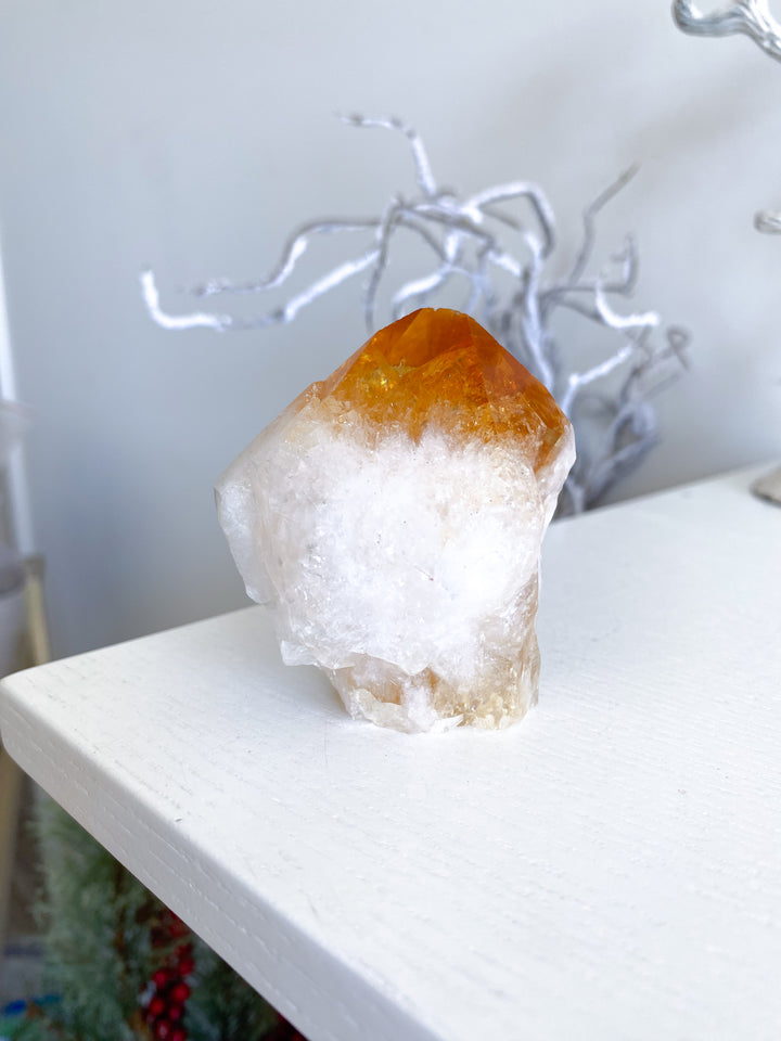 PROSPERITY: Citrine Point Top Polish Tower #2