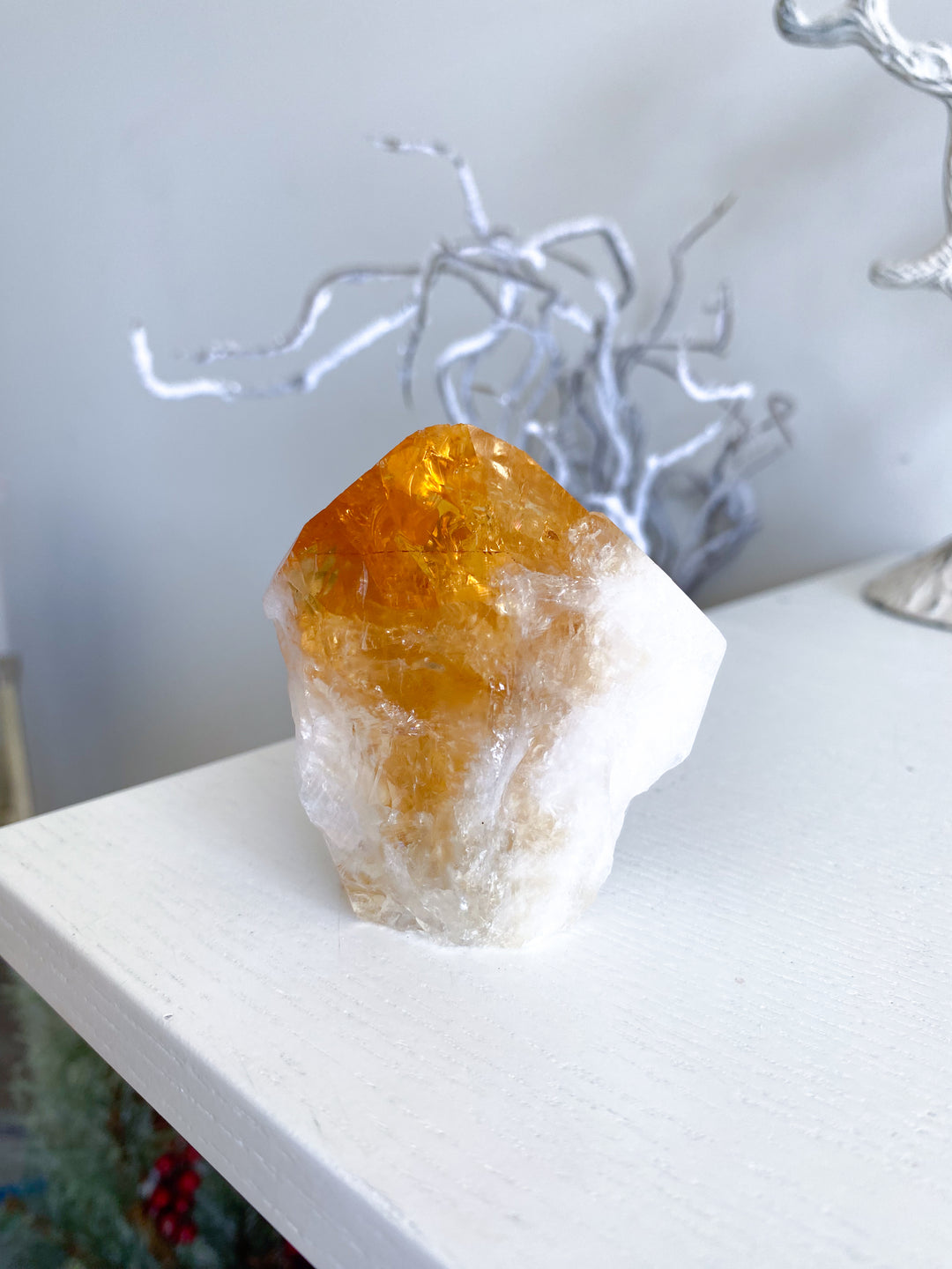 PROSPERITY: Citrine Point Top Polish Tower #2