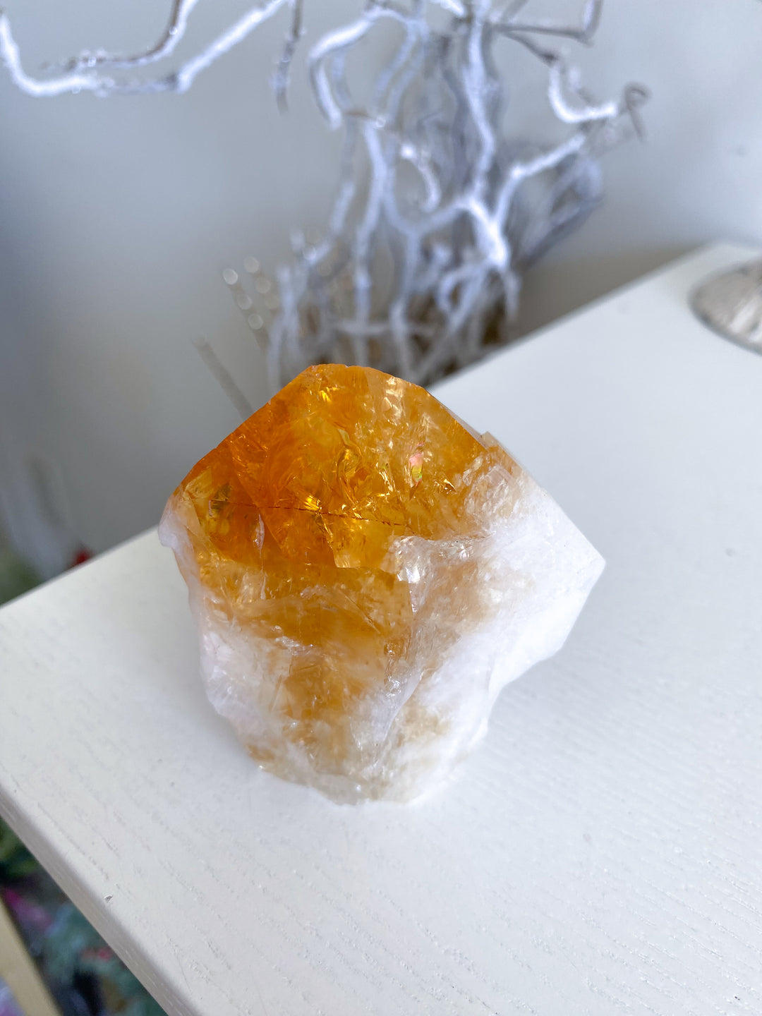 PROSPERITY: Citrine Point Top Polish Tower #2