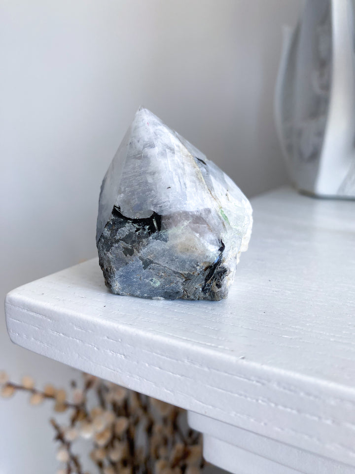 Rainbow Moonstone Top Polish #1