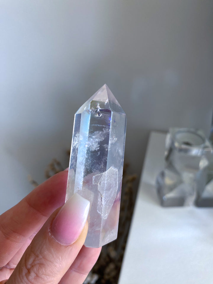 Unique Angel Aura Quartz Tower