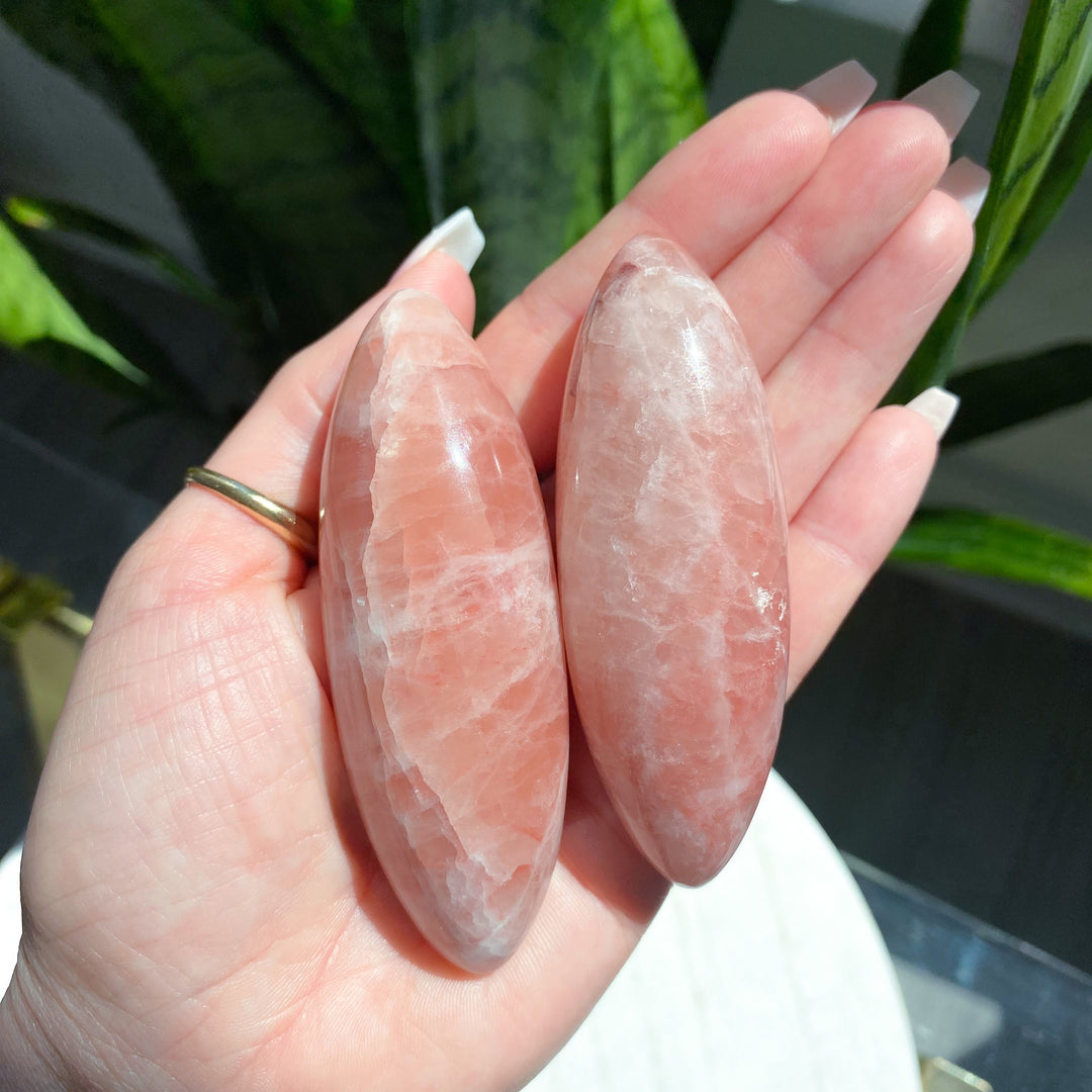 Rose Calcite Pink Shiva Stone