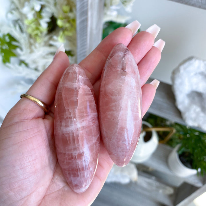 Rose Calcite Pink Shiva Stone