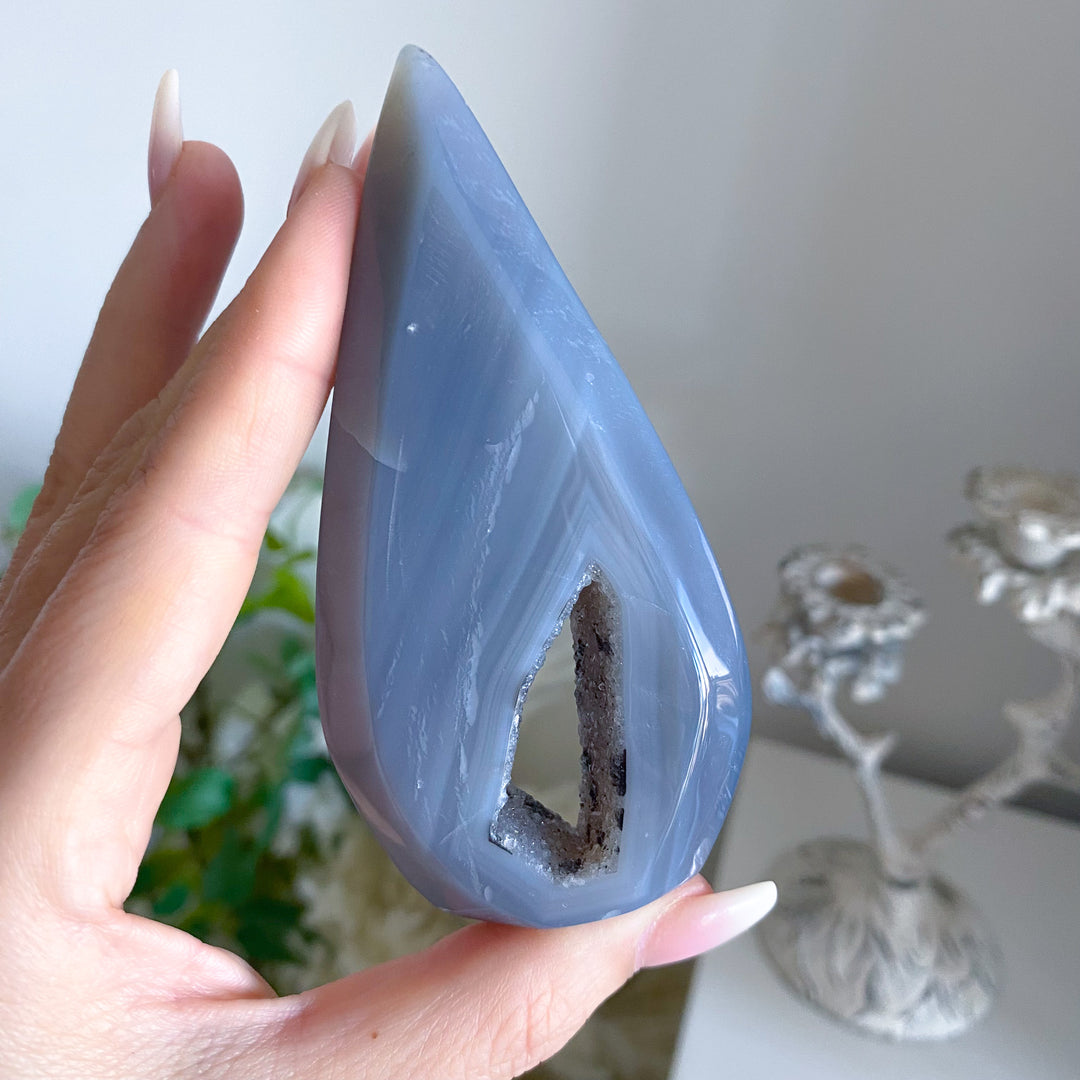 Gray Agate Flame 