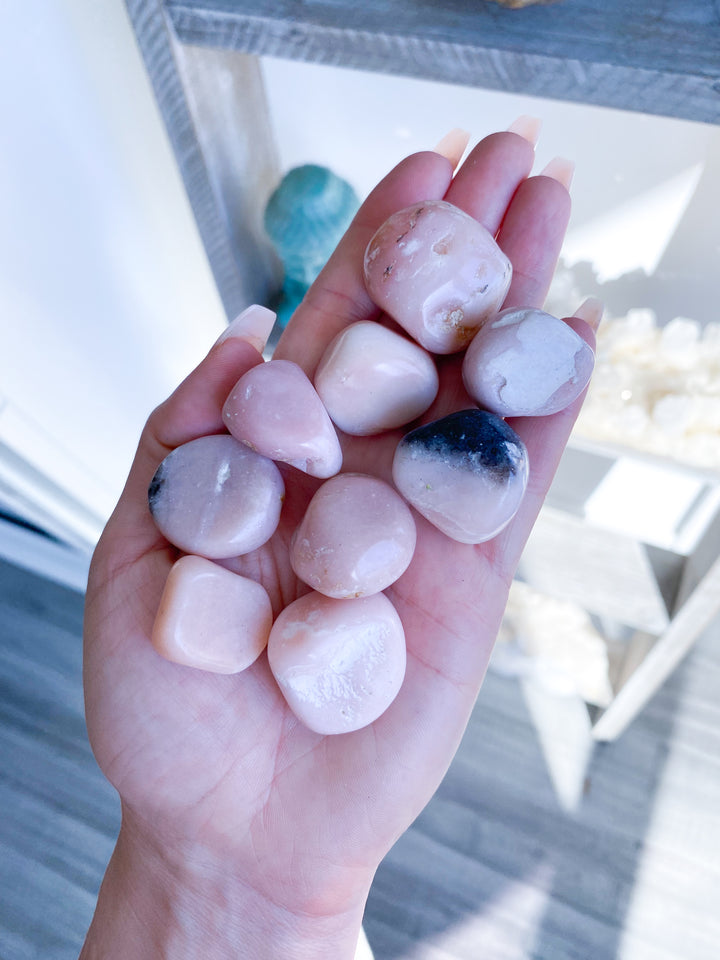 Pink Opal Tumble