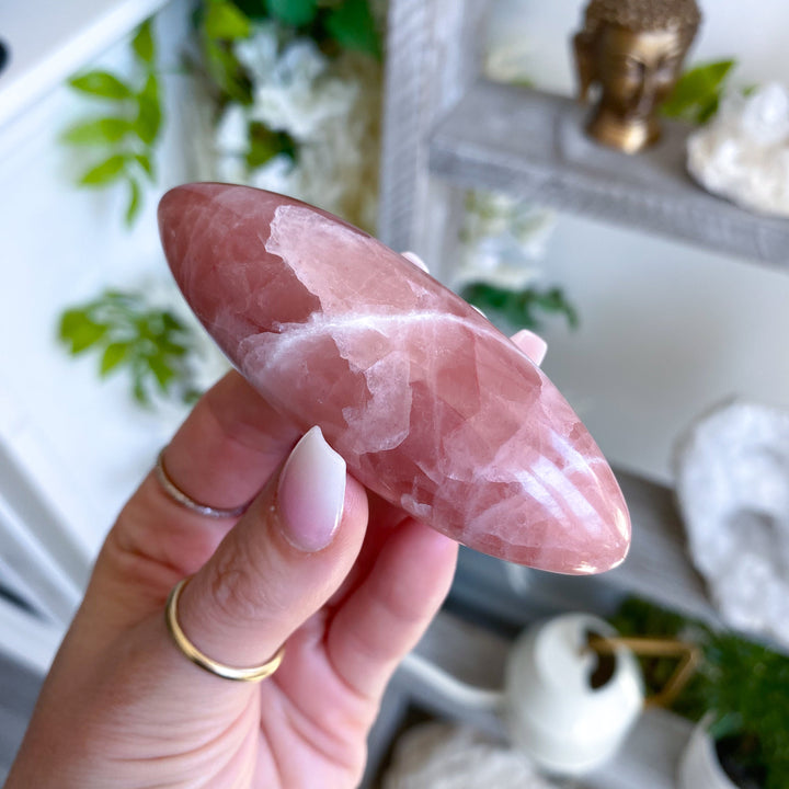 Rose Calcite Pink Shiva Stone