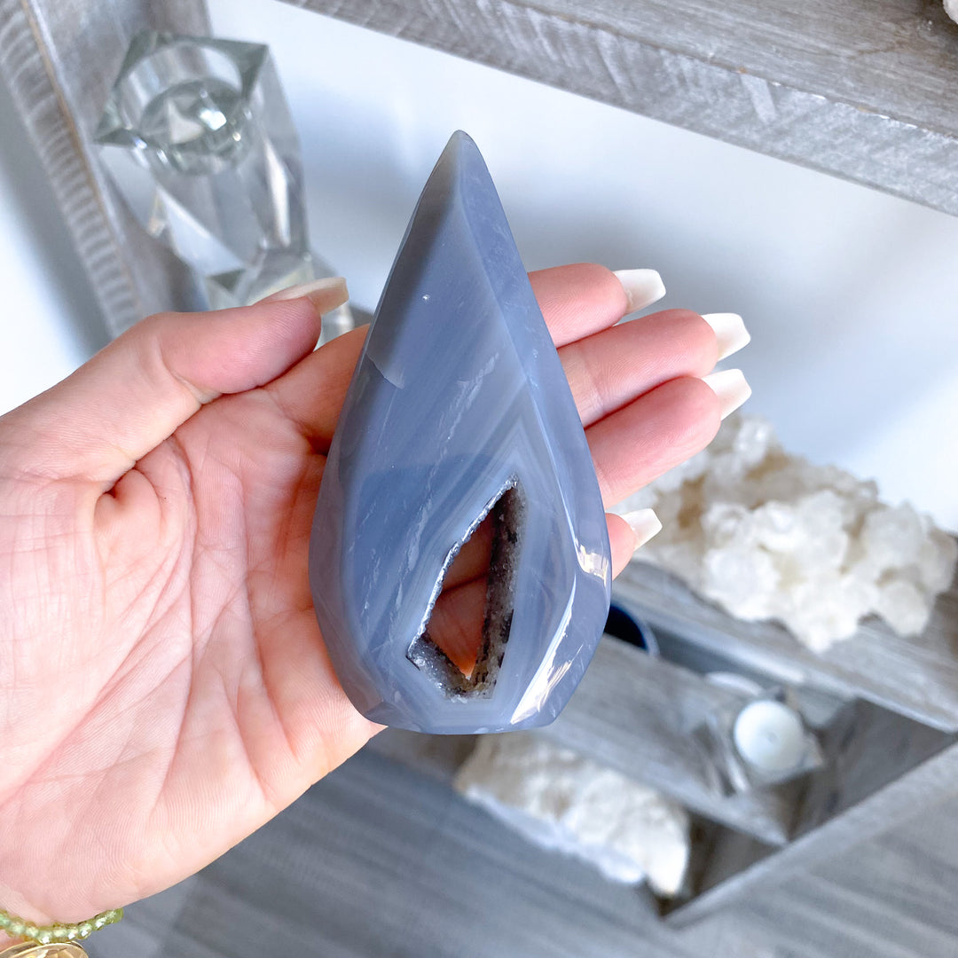 Gray Agate Flame 