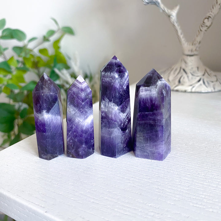 Chevron Amethyst Tower