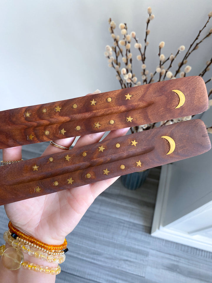 Moon & Star Incense Burner