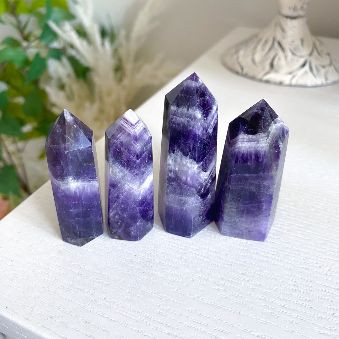 Chevron Amethyst Tower