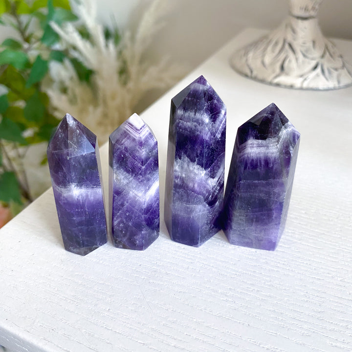 Chevron Amethyst Tower