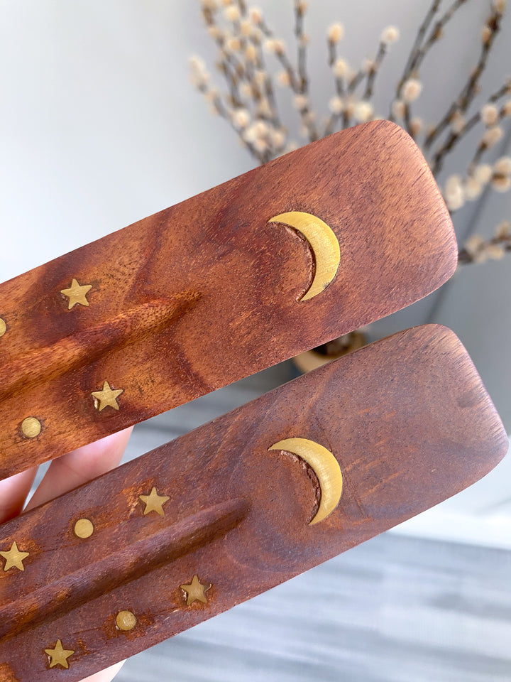 Moon & Star Incense Burner