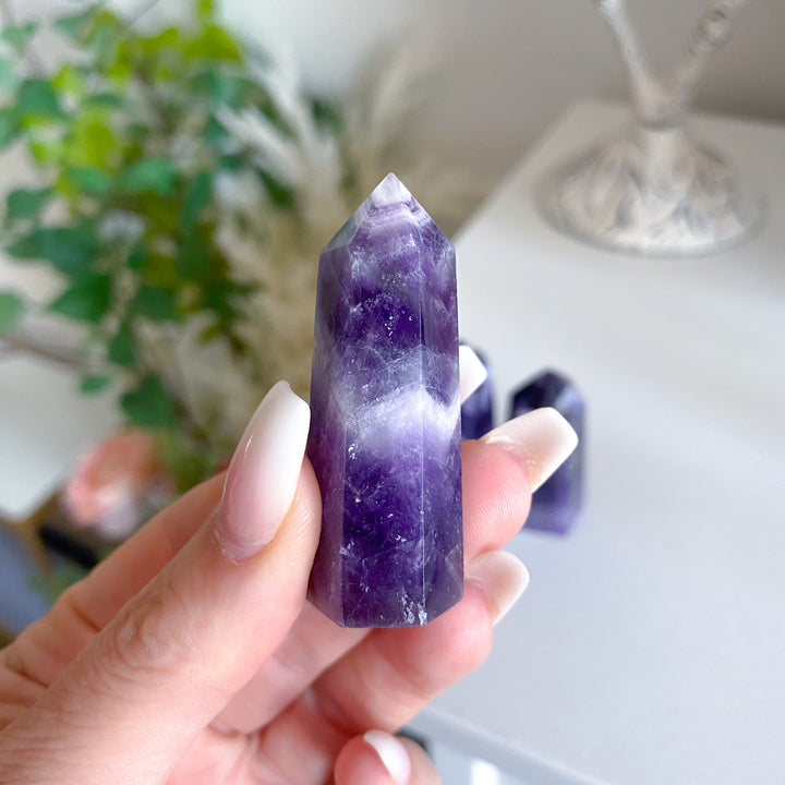 Chevron Amethyst Tower