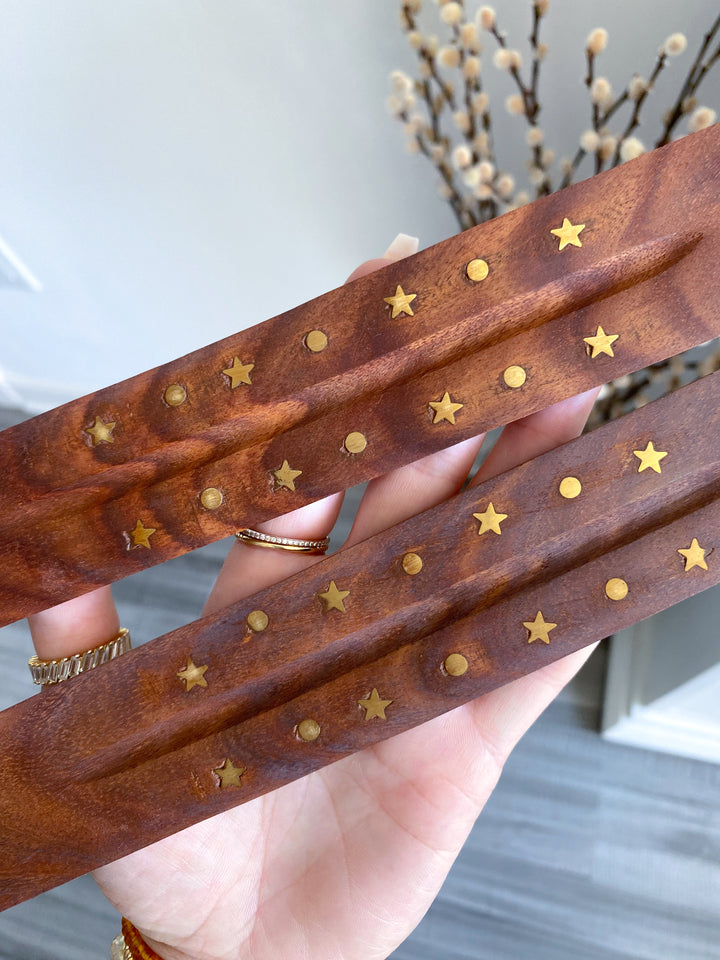 Moon & Star Incense Burner