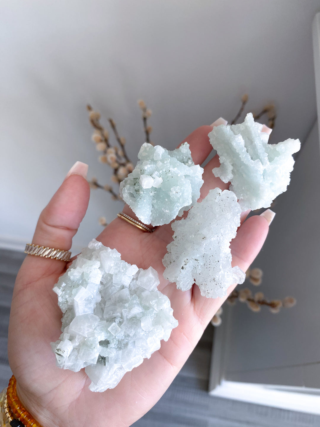 Light Baby Blue Apophyllite - B Quality