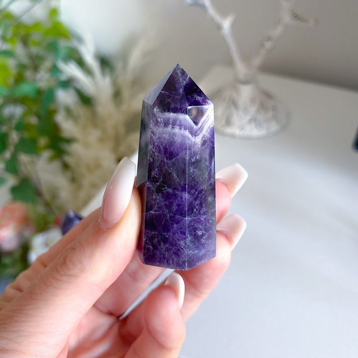 Chevron Amethyst Tower