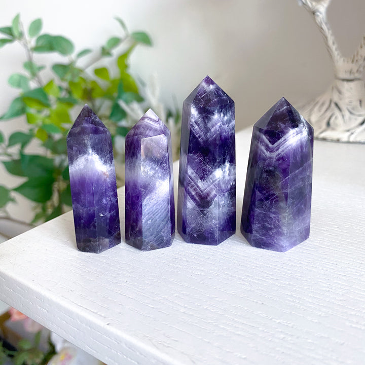 Chevron Amethyst Tower