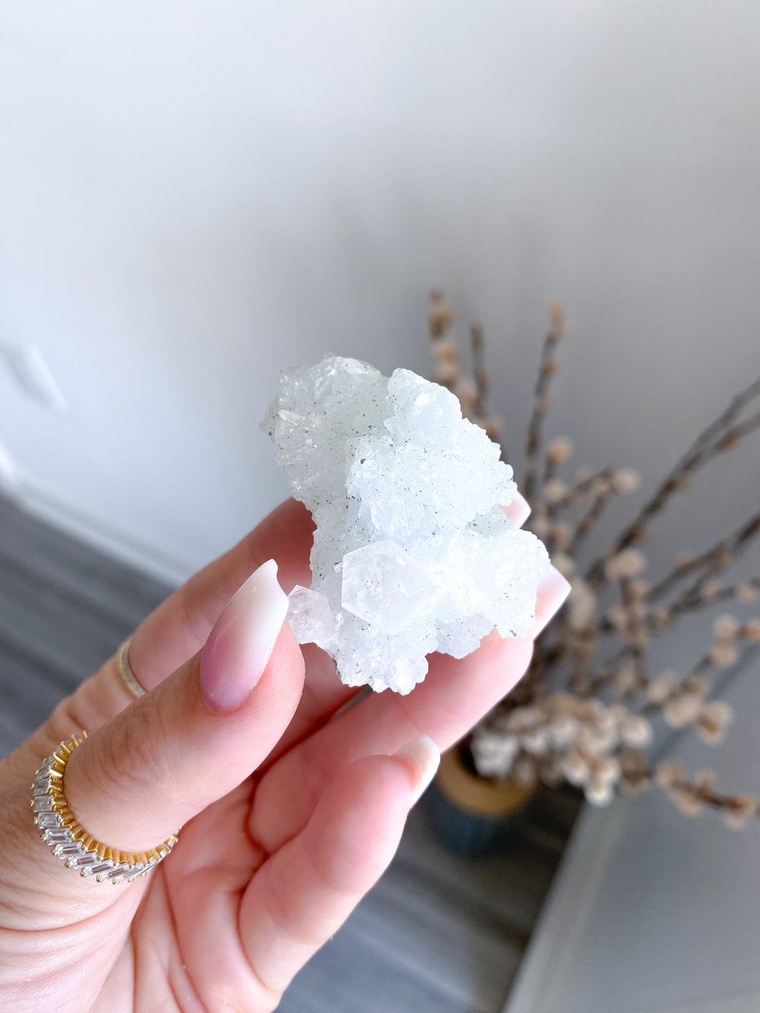 Light Baby Blue Apophyllite - B Quality