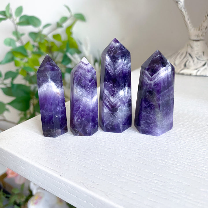 Chevron Amethyst Tower