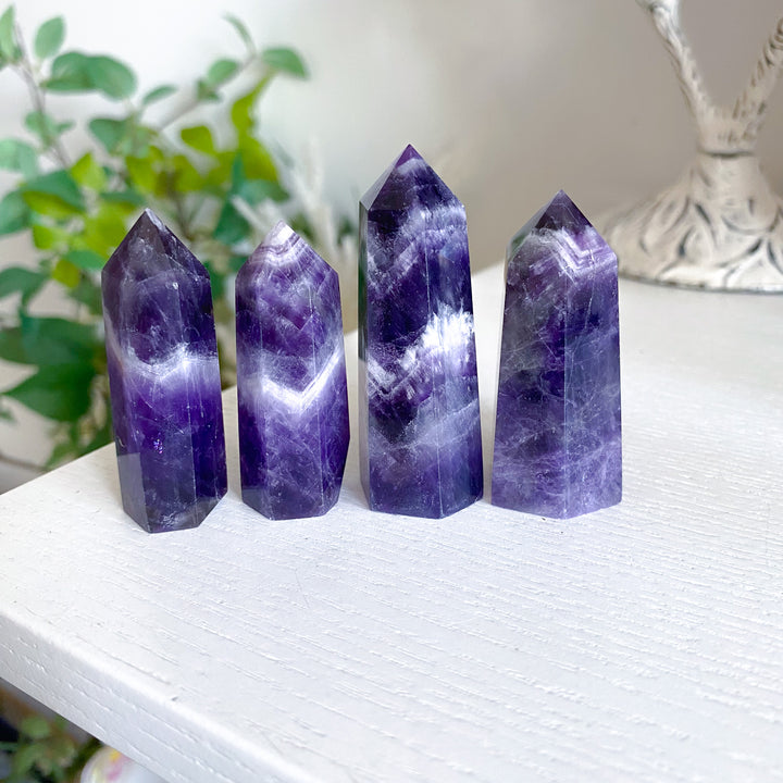 Chevron Amethyst Tower