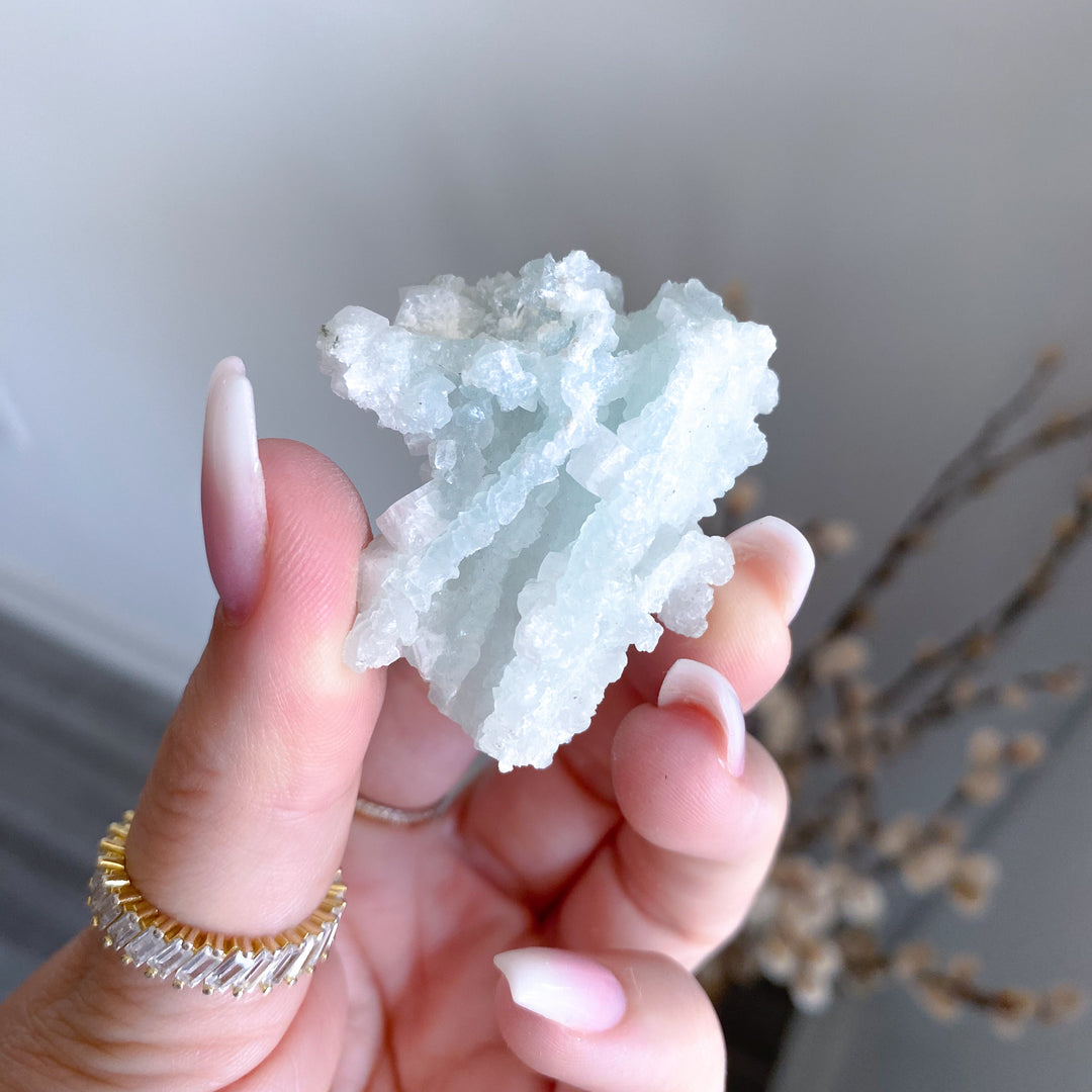 Light Baby Blue Apophyllite - B Quality