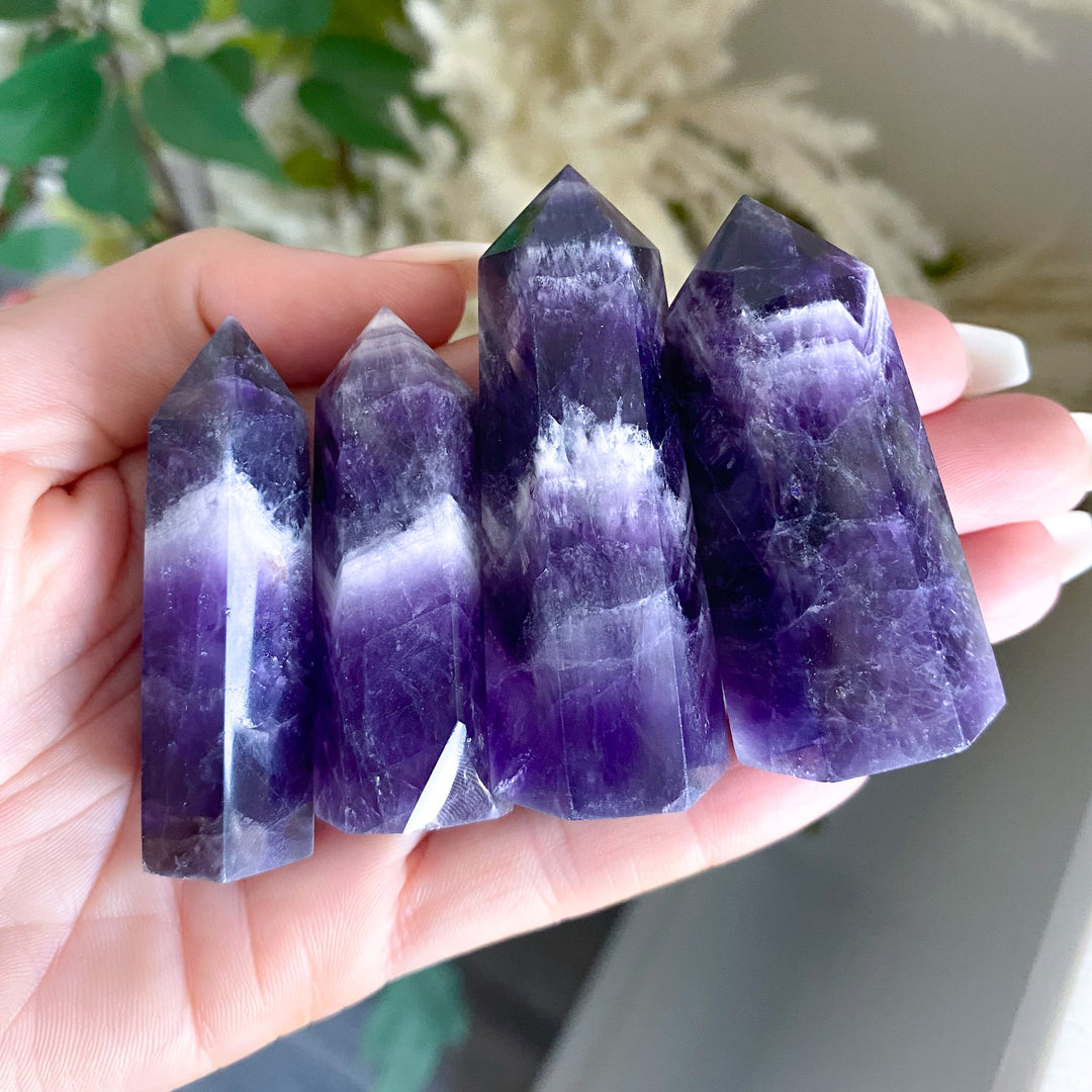 Chevron Amethyst Tower