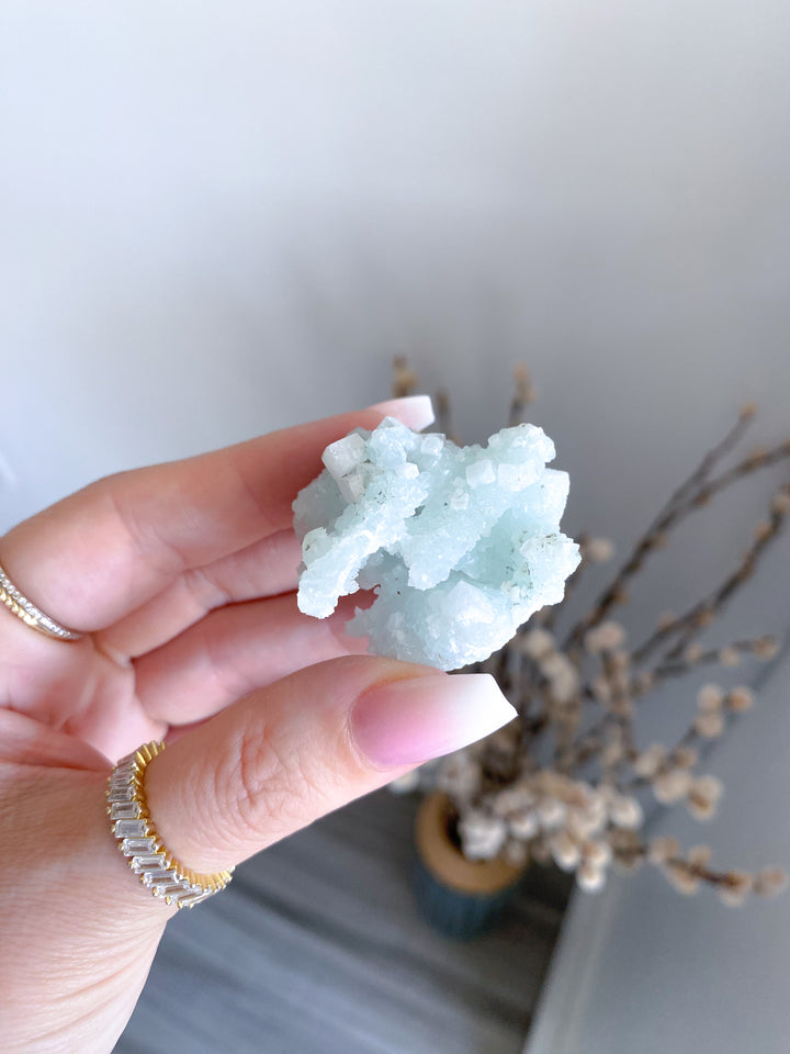 Light Baby Blue Apophyllite - B Quality