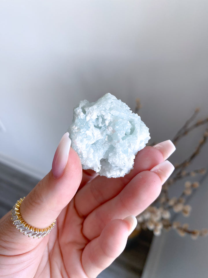 Light Baby Blue Apophyllite - B Quality