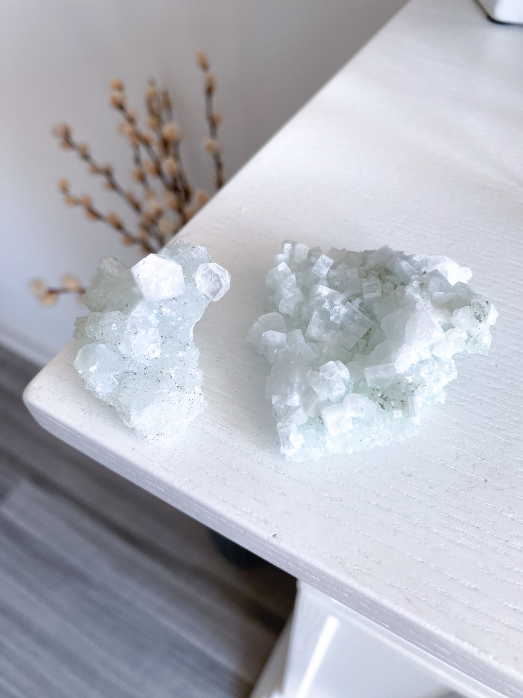 Light Baby Blue Apophyllite - B Quality