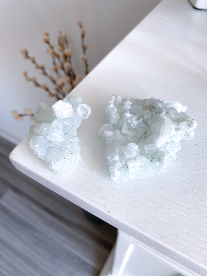 Light Baby Blue Apophyllite - B Quality