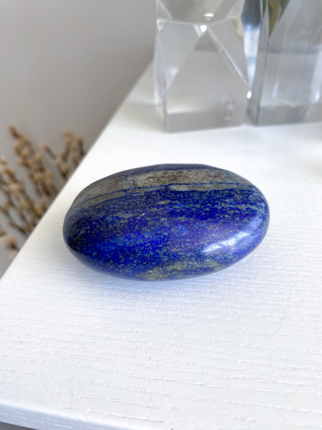 Lapis Lazuli Palm Stone #4 - Get Exact Item