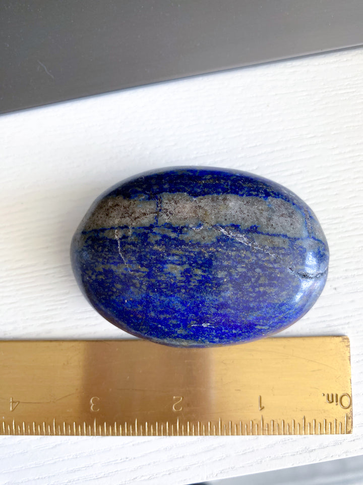 Lapis Lazuli Palm Stone #4 - Get Exact Item