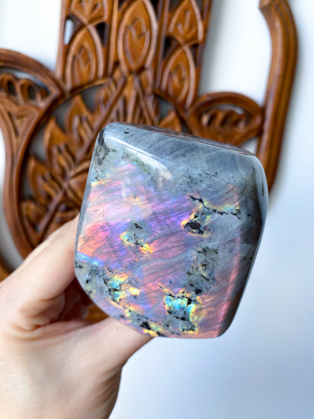 STUNNING Sunset Labradorite Freeform #1