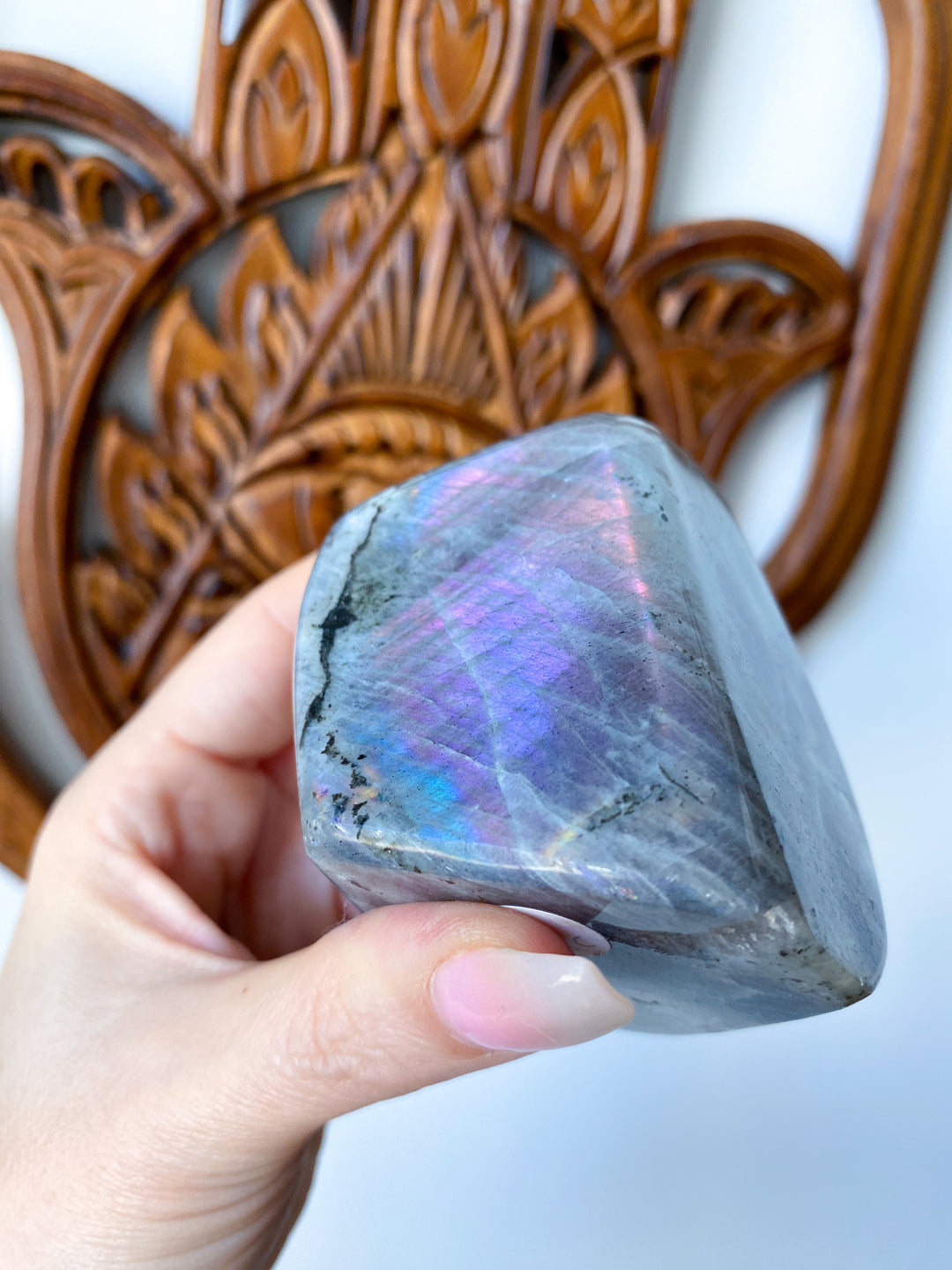 STUNNING Sunset Labradorite Freeform #1