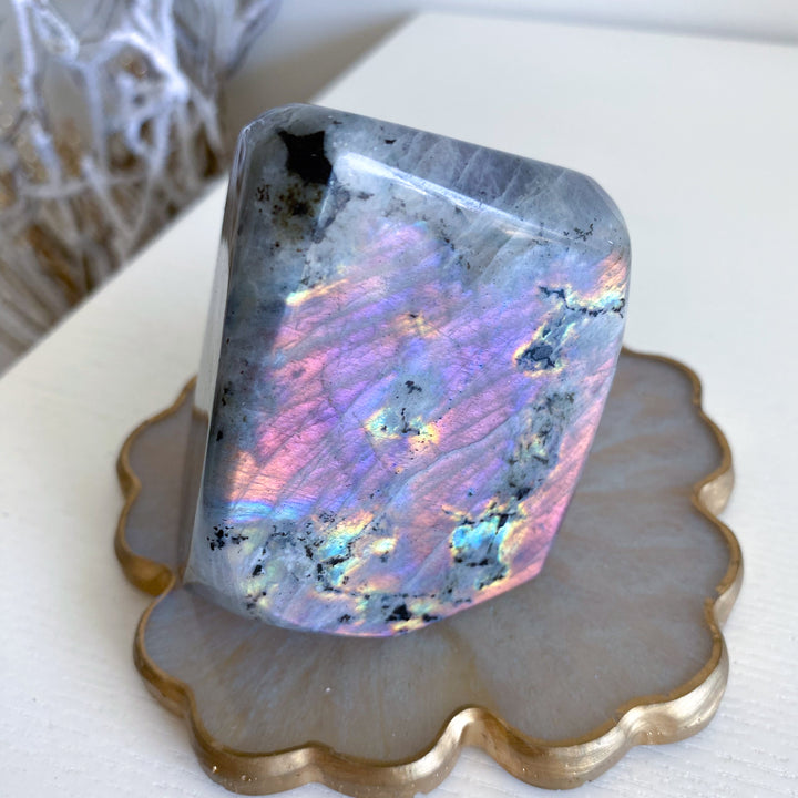 STUNNING Sunset Labradorite Freeform #1
