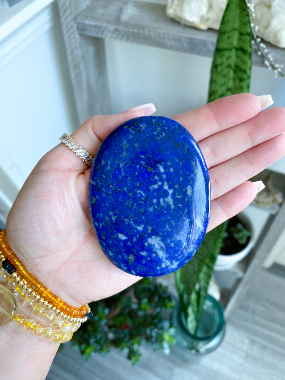 XL Flat Lapis Palm