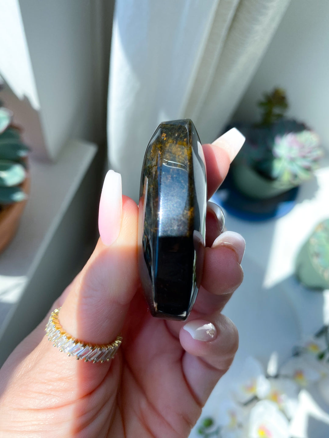 Unique Blue Tiger Eye Palm #1