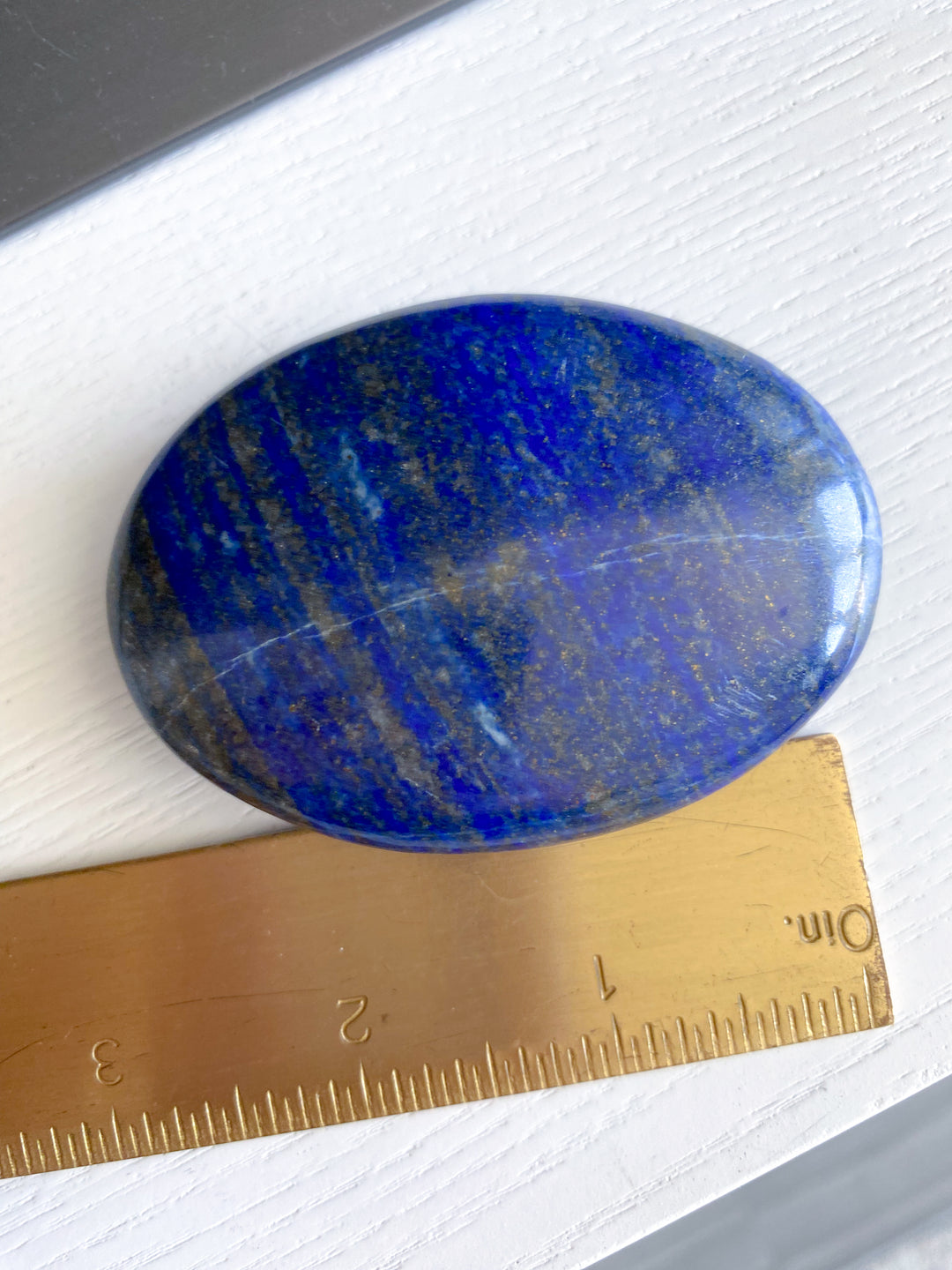 Large Lapis Lazuli Palm Stone #3