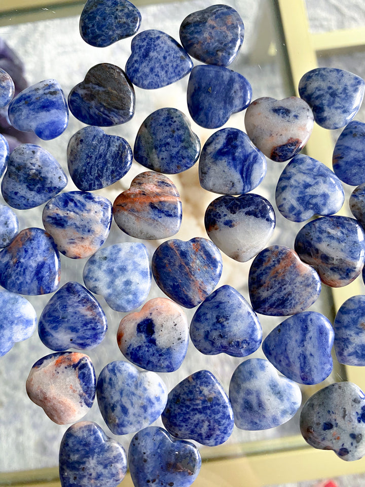 Sodalite Mini Heart