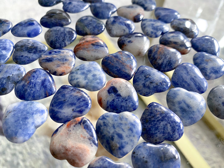 Sodalite Mini Heart