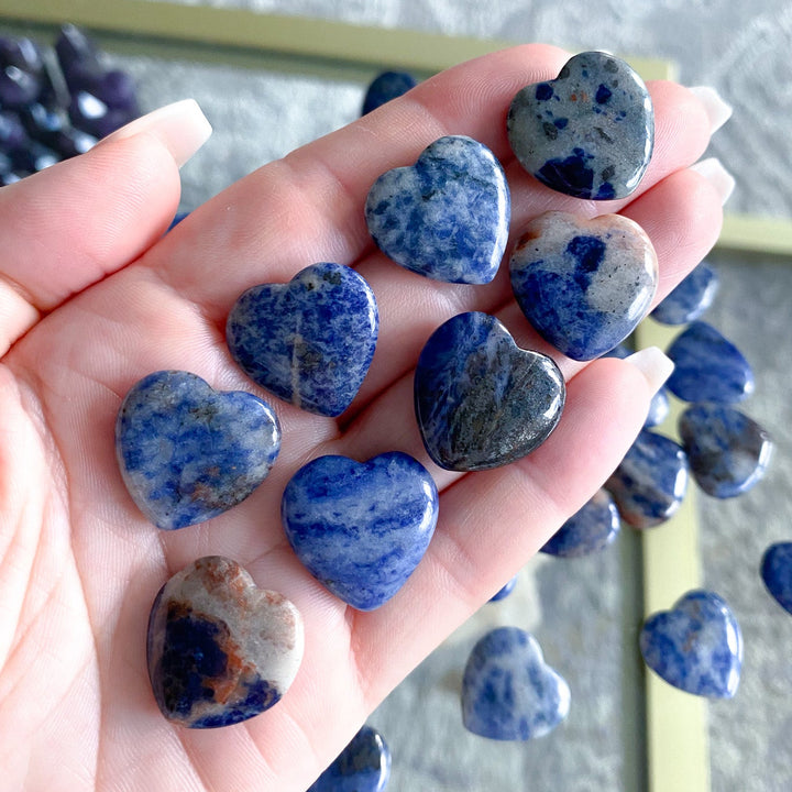 Sodalite Mini Heart