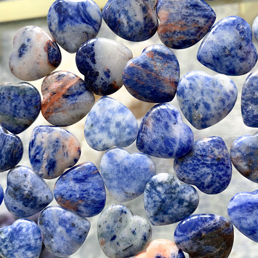 Sodalite Mini Heart
