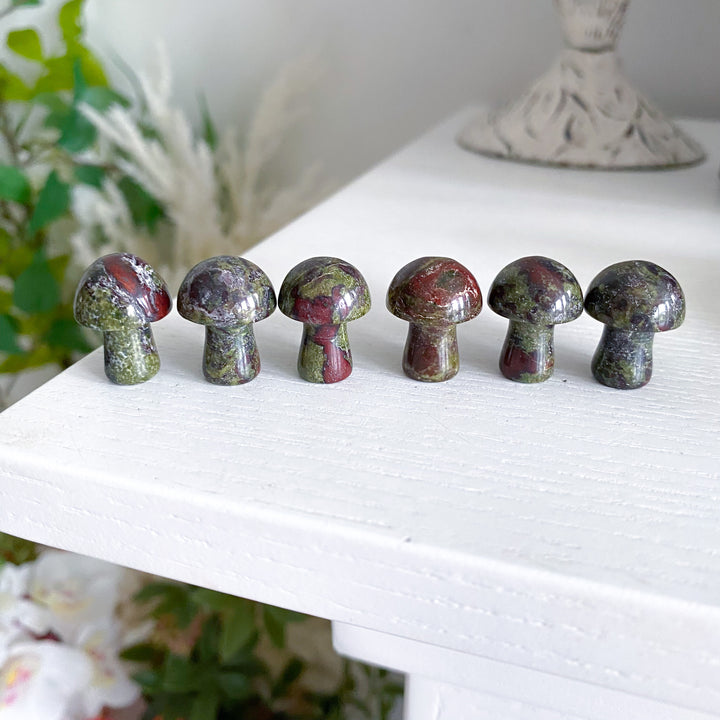 Dragon Blood Jasper Mini Mushroom