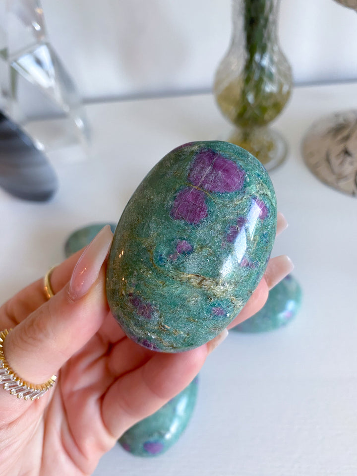 Ruby Fuchsite Palm