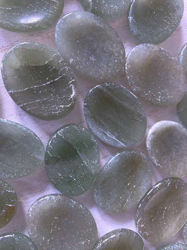 Light Green Aventurine Worry Stone