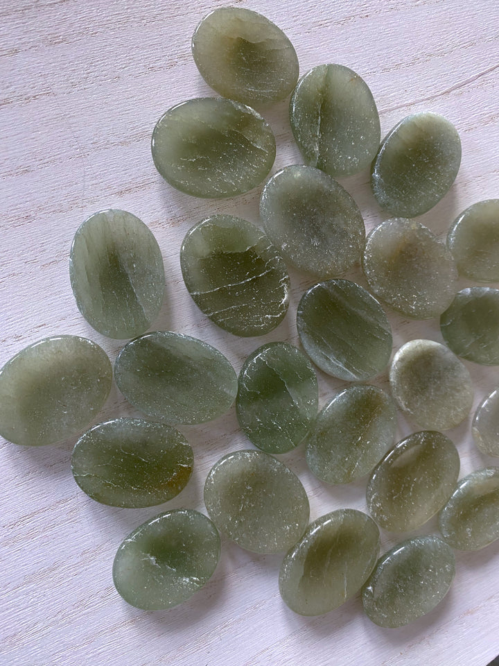 Light Green Aventurine Worry Stone