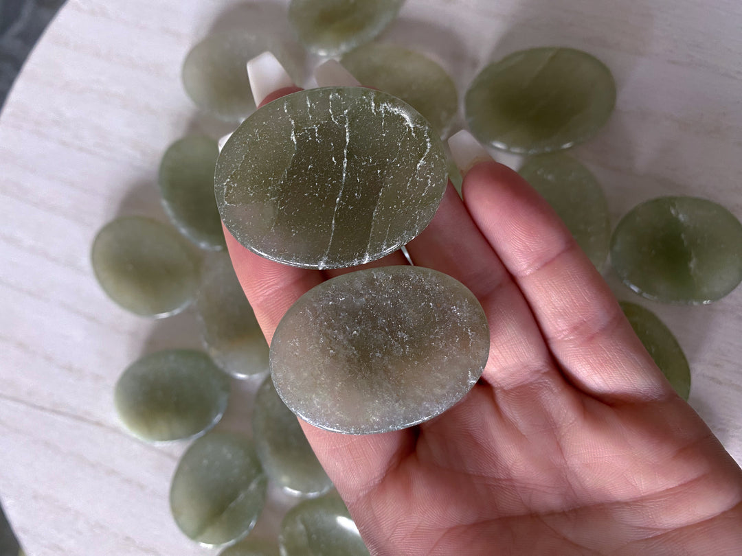 Light Green Aventurine Worry Stone