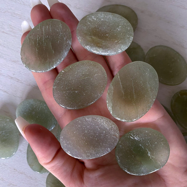 Light Green Aventurine Worry Stone